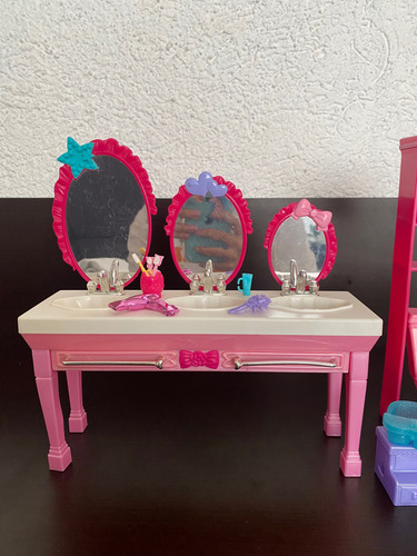 Barbie Skipper Baño Para 3 (Usado)