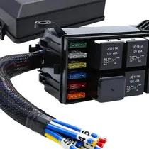 Comprar Caja De Relés De Fusibles Bloque De Relés Universal De 12v
