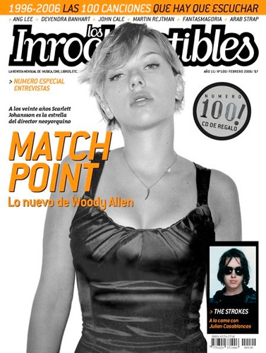 Revista Los Inrockuptibles 100. Febrero 2006. Match Point