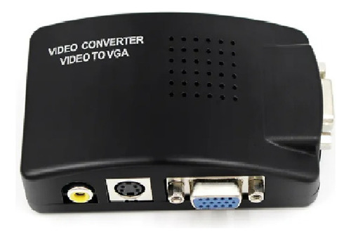 Convertidor De Señal De Vídeo  Av (rca) A Vga (monitor)