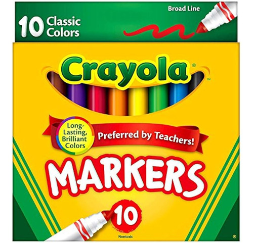 Set Crayola Clásico: 24 Crayones, 10 Marcadores, 12 Lápices