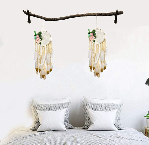 2pcs Atrapasueños Luna Sol Estrella Atrapa Sueños **077