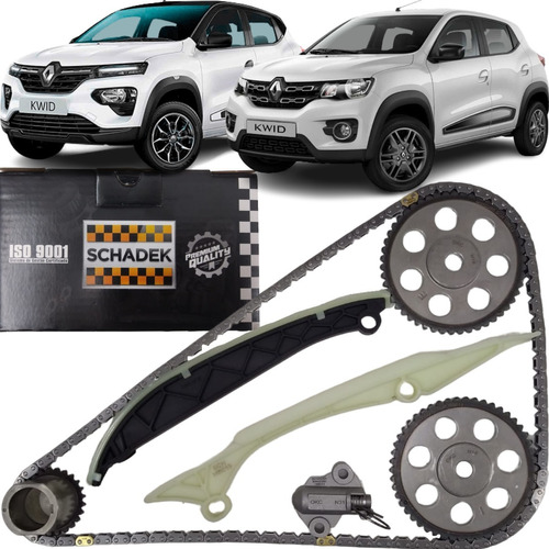 Kit Corrente Comando Distribuição Kwid 1.0 2018 A 2023