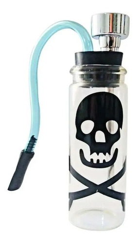 Imagen 3 de 6 de Bong Pipa De Agua En Vidrio 11cm Mini Narguile