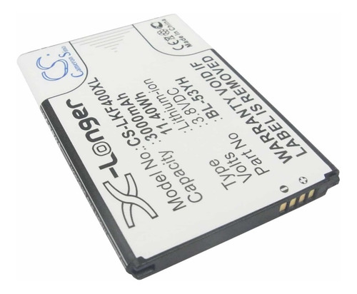 Bat Para LG Cs-lkf400xl G3 D690 D693 D830 Bl-53yh 3000mah