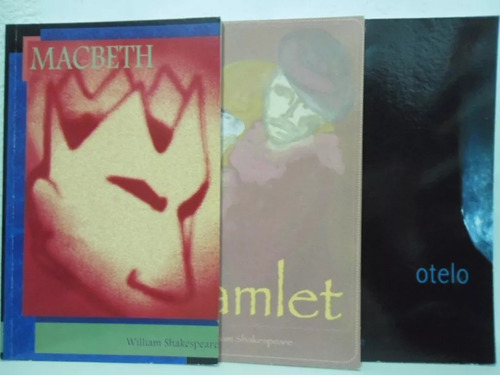 Coleção William Shakespeare - 3 Vol - Macbeth, Otelo, Hamlet