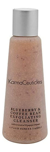 Karmaceuticles Blueberry - Limpiador Exfoliante De Cafe En