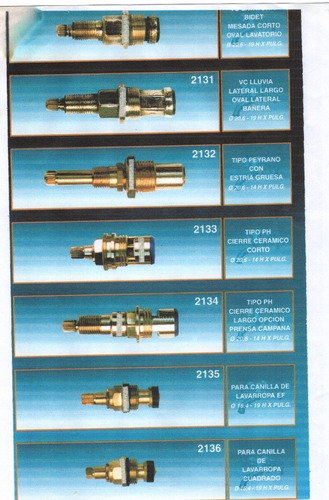 Cabezales Para Canillas De Todo Tipo