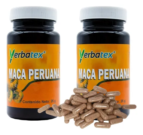 comprar Pack 2 Té De Hierba Maca Peruana Frasco Con 65 Piezas C\u002Fu