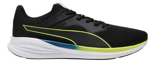 Tenis Puma Correr Transport Hombre Negro