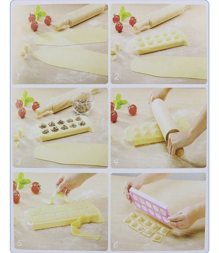 Molde Para Raviolis Moldes Para Pasta 2 Piezas Silicona Para