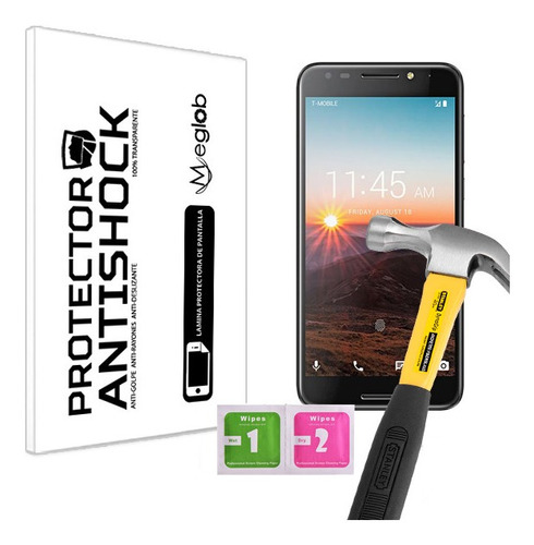 Protector De Pantalla Antishock T-mobile Revvl