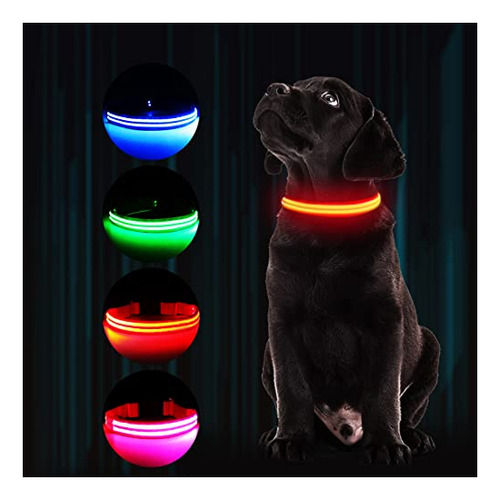 Collar De Perro Iluminado - Led Dog Collar Heavy Duty T38y9