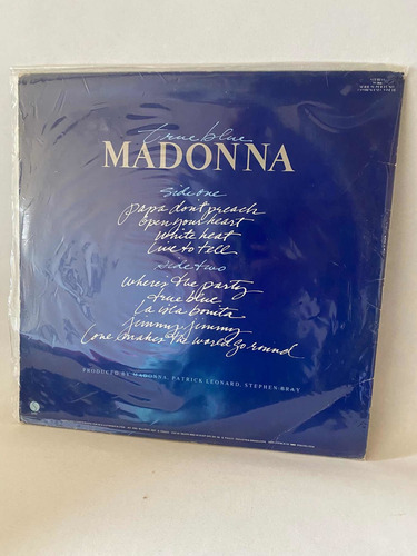 Imagem 4 de 7 de Vinil Lp Madonna True Blue.
