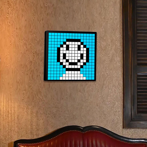 Pixel Display Pixel Art Frame Desktop Diy Pixel Animation