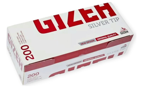 Tubos Gizeh Para Rellenar X5 Silver Tip Tubo Filtros