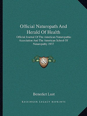 Libro Official Naturopath And Herald Of Health: Official ...