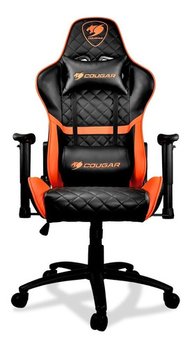 Silla Gamer Cougar Armor One Color Negro/naranja, 180°