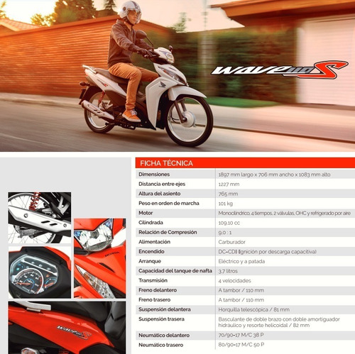 Imagen 16 de 16 de Honda Wave 110