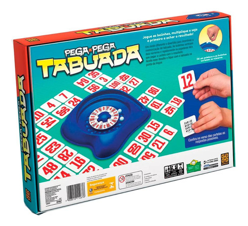 Jogo Pega-pega Tabuada - Grow