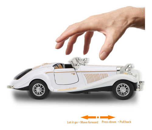 Modelo De Coche Antiguo For Niños, Simulación, Sonido, Luz,