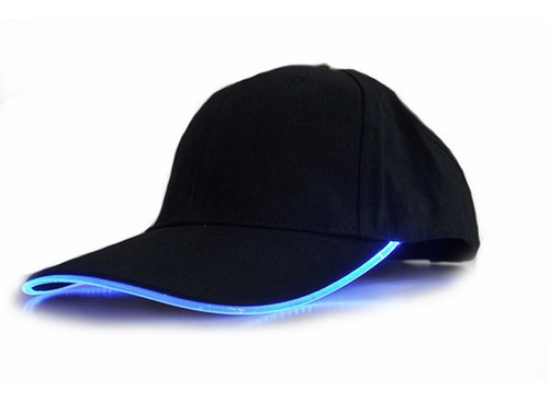 Gorra De Béisbol Luz Led Luminosa De Moda Colores De Colores