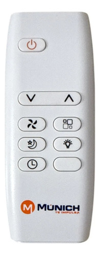 Aire Acondicionado Portátil Munich 12000 Btu Control Remoto Blanco