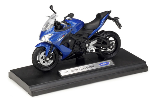 Moto De Colección A Escala 1/18 Suzuki Gsx-s1000f 2017 Welly