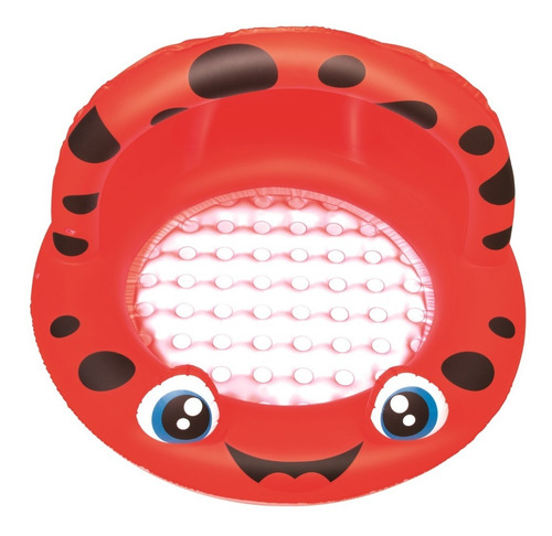 Imagen 3 de 7 de Pileta Inflable Infantil C/ Techo Mariquita Bestway 52189