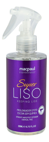 Proteção Térmica Super Liso Cabelos Poderosos Perfeito Lisos