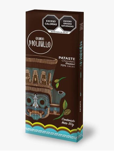 Pataste Chocolate Gourmet 70% Cacao (50 Gr.)