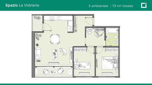 Departamento Venta Monoambiente Santos Lugares 5º 13