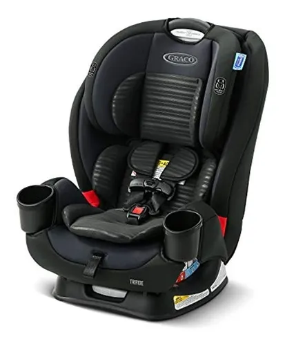 Silla de auto isofix Pepper grupo 1/2/3 - Negro/Gris