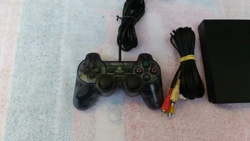 Playstation 2 Slim Completo Funciona Ps1 (Usado)