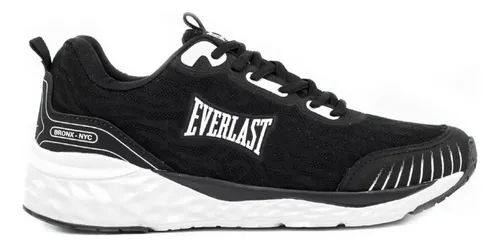 Tênis Everlast Space 2 Preto Branco Unissex