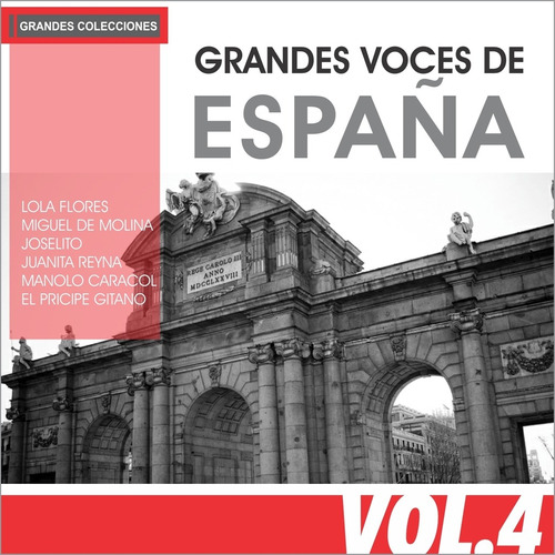 Grandes Voces De España Vol 4 - Varios Interpretes (cd)