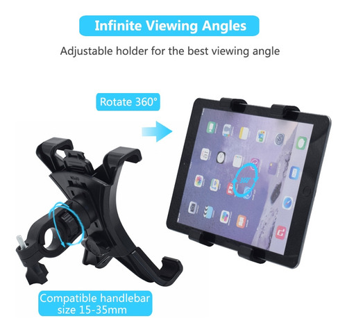 Soporte Holder Pedestal Microfono Atril Para iPad Y Tablets