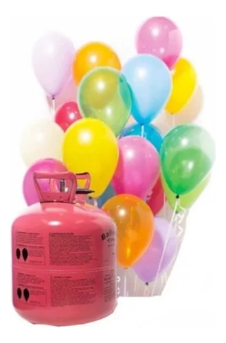 Inflador De Globos Helio, Kit Incluye 30 Globos De Latex