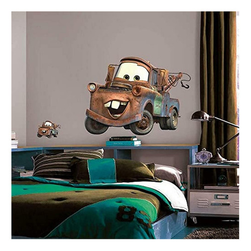 Roommates Disney Pixar Cars Mater Peel And Stick - Vinilo De