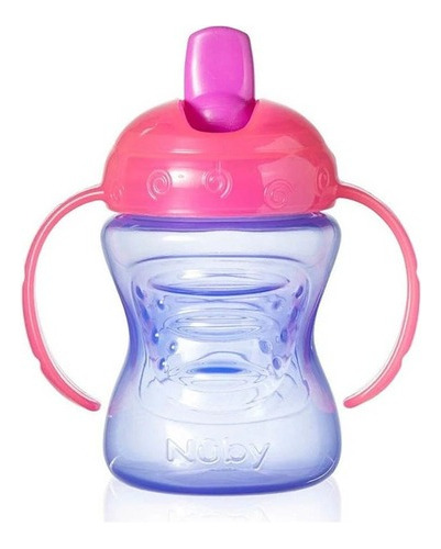 Vaso Con Manijas Flujo Directo Nuby 4m+ 240ml 9925fr 