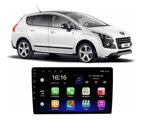 Multimedia 9 Peugeot 3008 Android 12 Wifi Gps Camara Rev