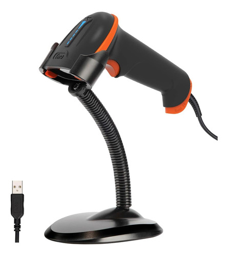 Escáner De Código De Barras Usb Láser 1d Actualizado Con Ter