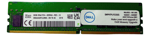 R15 Memoria Ram 32gb Ddr4 Snphtpj7c Dell R940 R940xa R6415