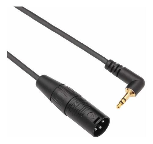 Cable Estereo Angulo Recto 1 8 Xlr 1,5   