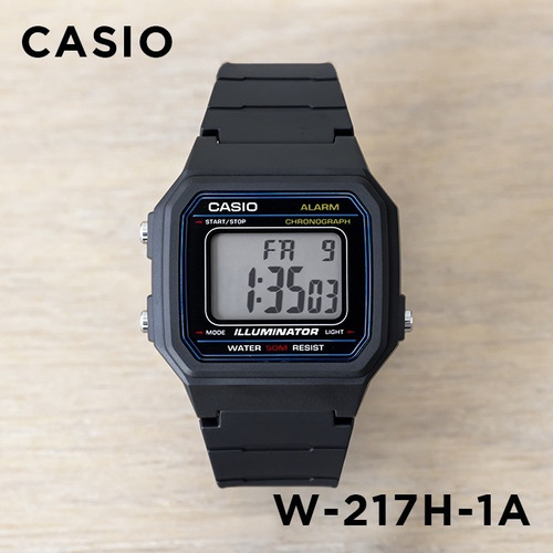 Relojes Casio W217h-1a Vintage Tipo Grande Somos Tienda 