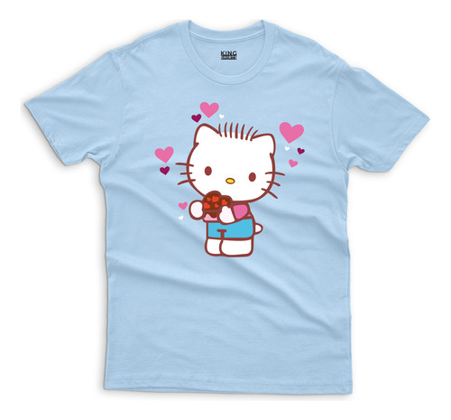 Combo Playeras Pareja Sanrio Helo Kitty Novios San Valentin