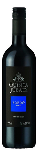 Vinho Bordô Quinta Jubair adega Viti-Vinícola Góes 750 ml