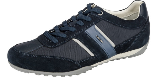 Geox Men's Sneaker, Blue (dk Navy), 9 B076x69jp1_200324