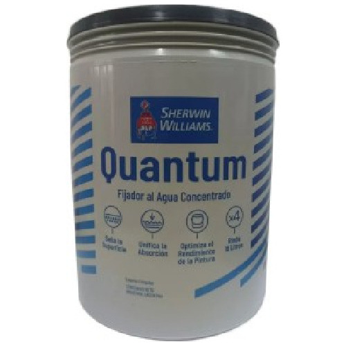 Quantum Fijador Sellador Al Agua Sherwin Williams X 4 Lts