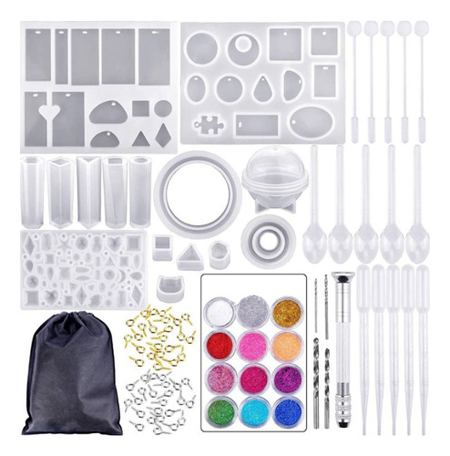 Kit De Fabricación De Joyas Epoxi Resistente Al Desgarro